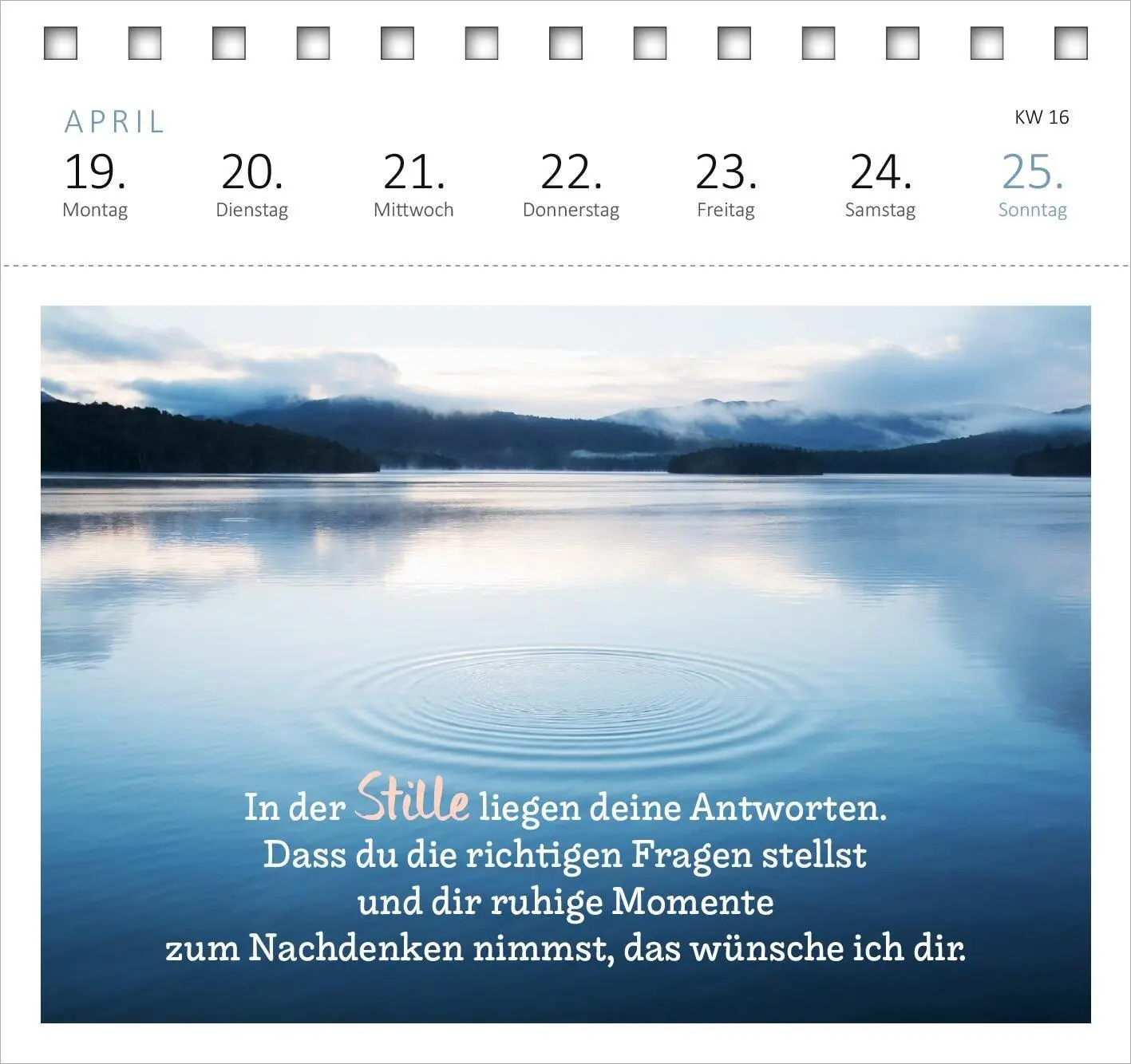 Bild: 4014489139621 | Postkartenkalender Ich wünsch dir was 2027 | Kalender | 108 S. | 2027
