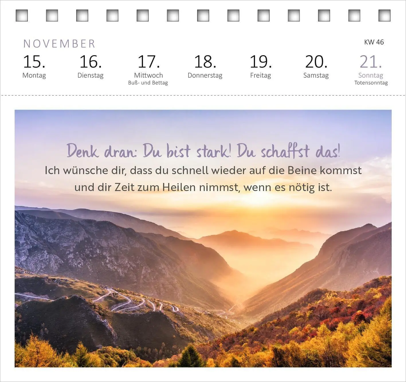 Bild: 4014489139621 | Postkartenkalender Ich wünsch dir was 2027 | Kalender | 108 S. | 2027