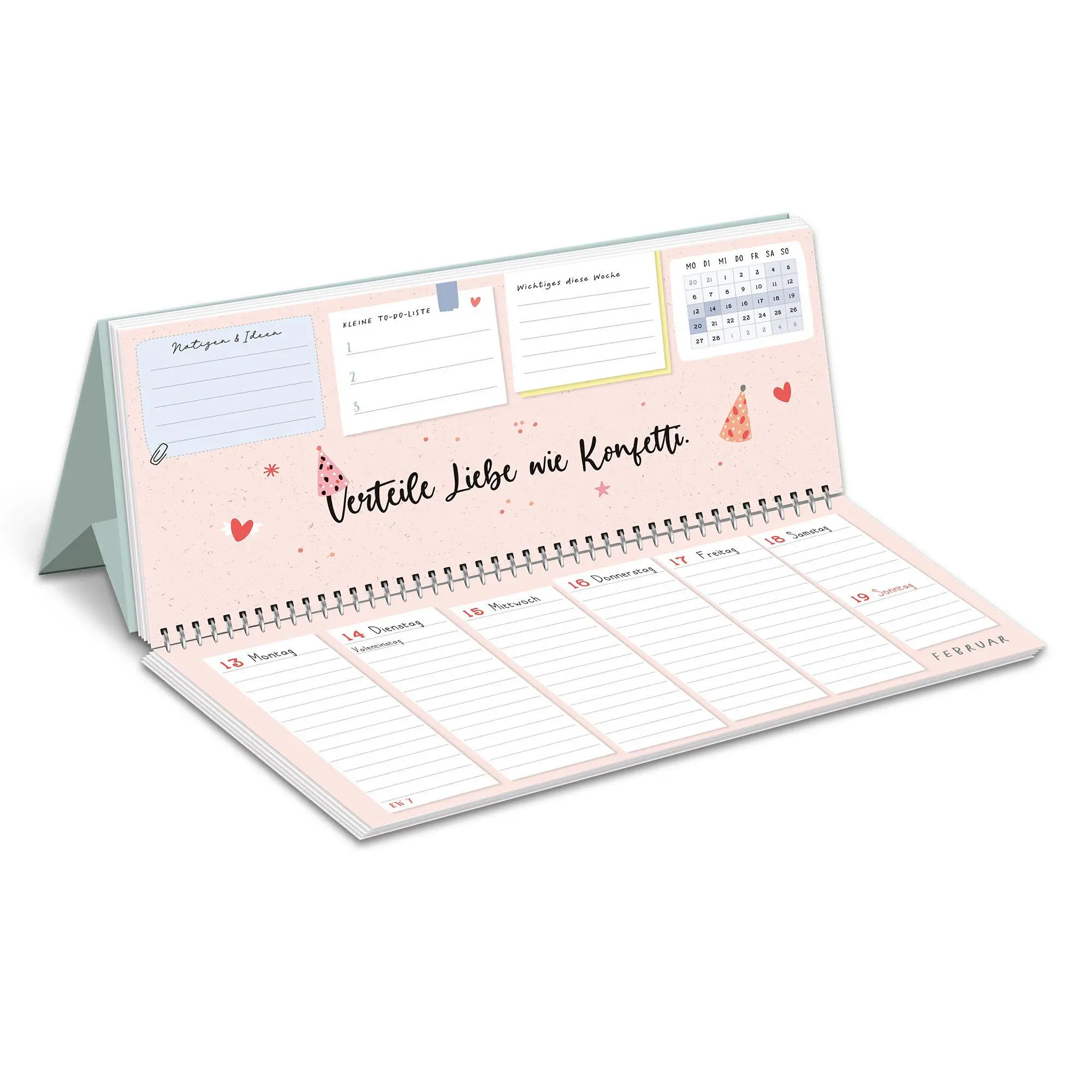 Bild: 4260188019621 | Mein Wochenplaner 2026 - Aufschreiben, abhaken, glücklich sein! | 2026