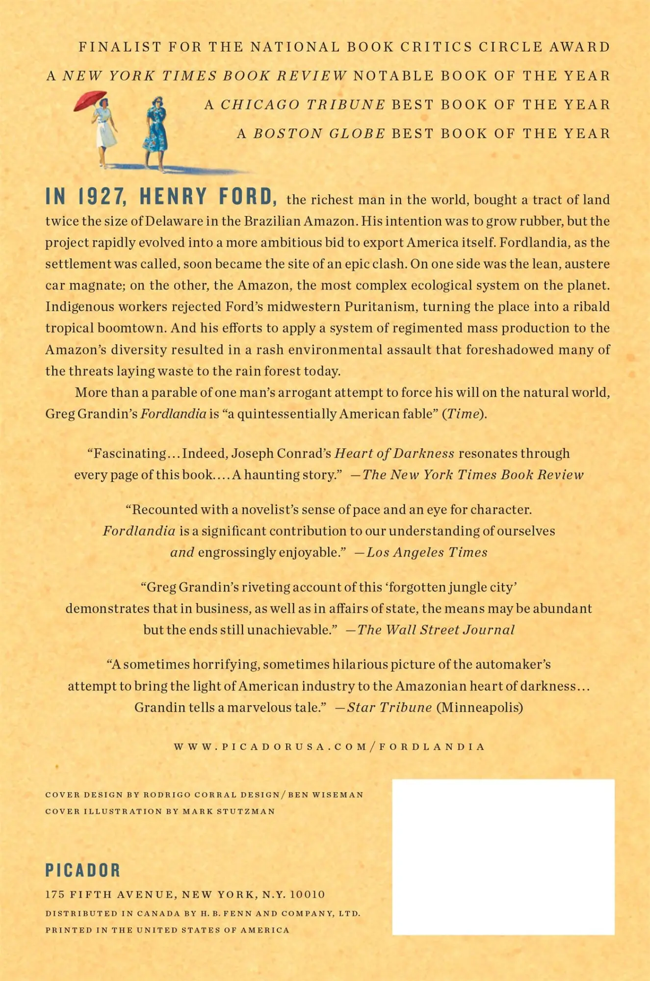 Rückseite: 9780312429621 | Fordlandia | The Rise and Fall of Henry Ford's Forgotten Jungle City