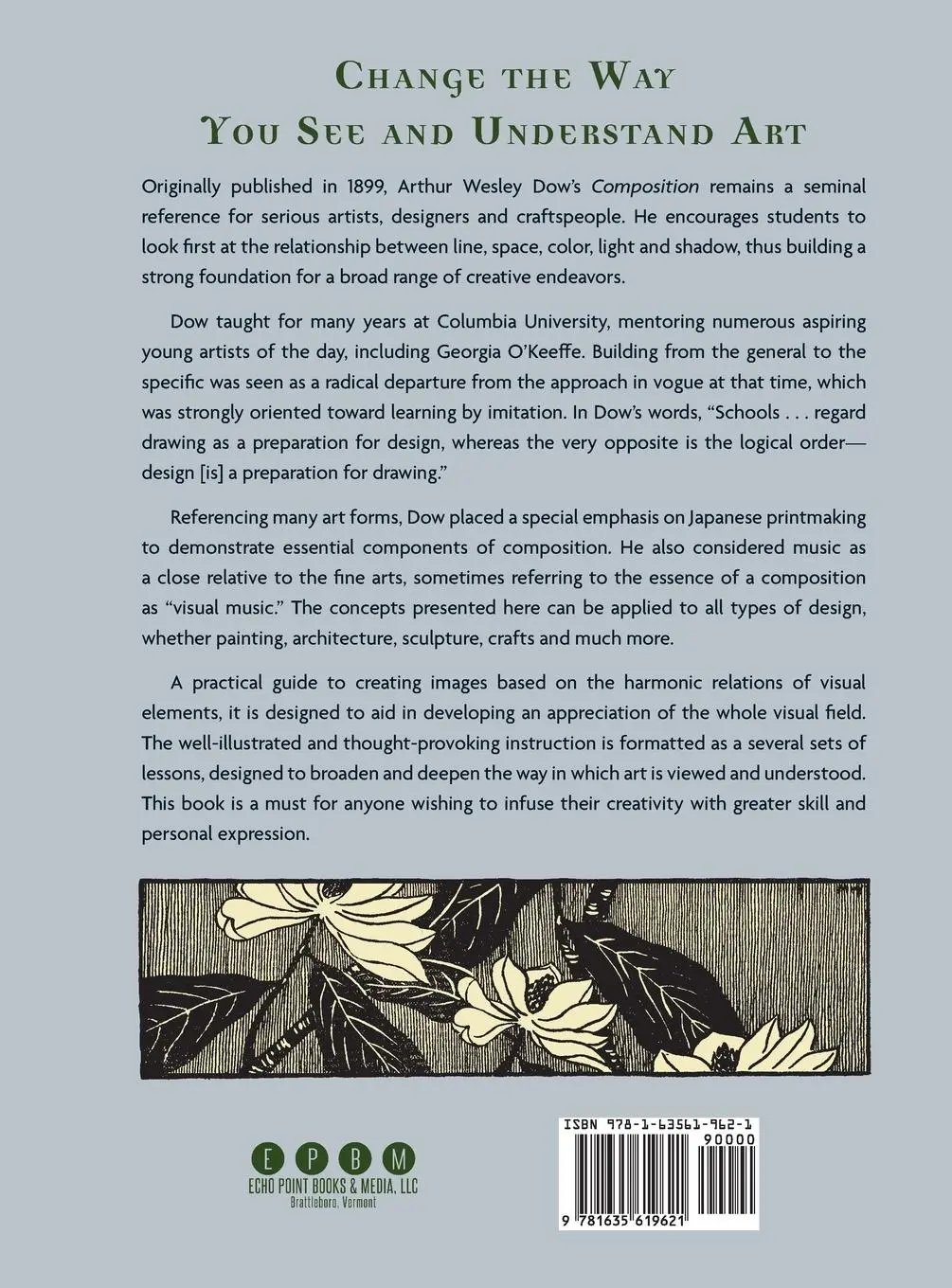 Rückseite: 9781635619621 | Composition | Arthur Wesley Dow | Buch | Gebunden | Englisch | 2023