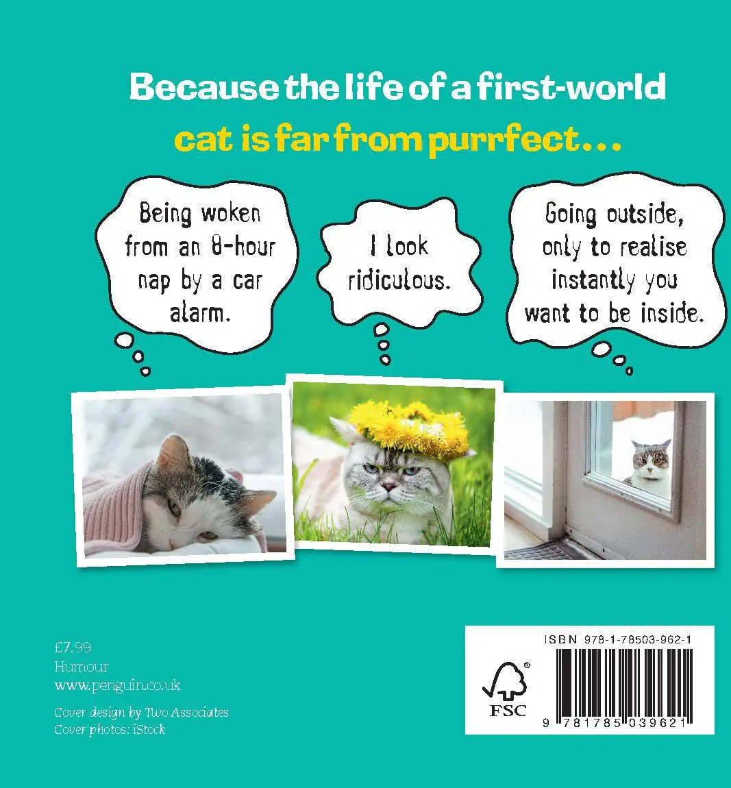 Rückseite: 9781785039621 | First World Cat Problems | What Am I Doing with My Lives? | Pop Press