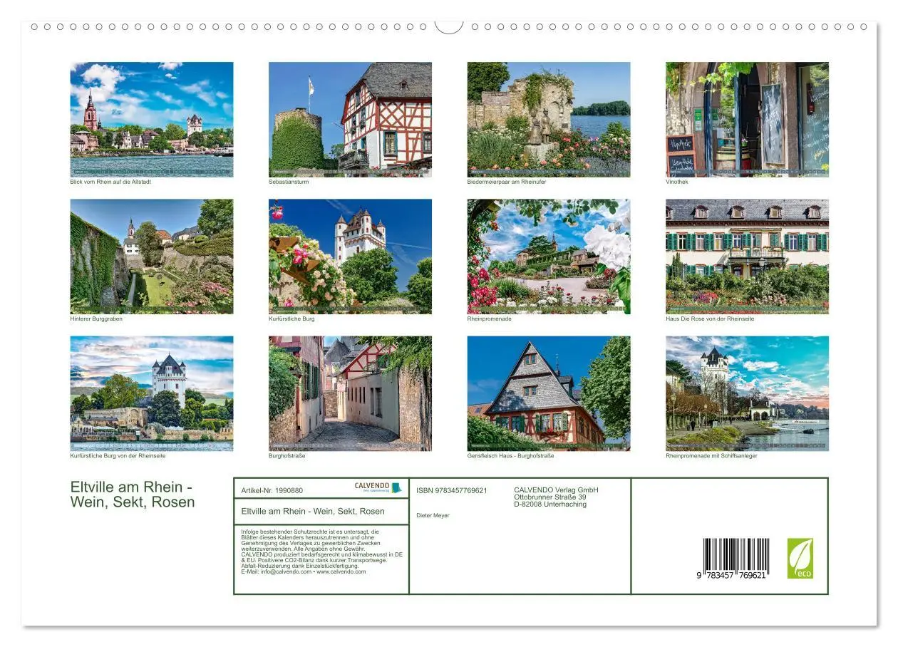 Bild: 9783457769621 | Eltville am Rhein - Wein, Sekt, Rosen (hochwertiger Premium...