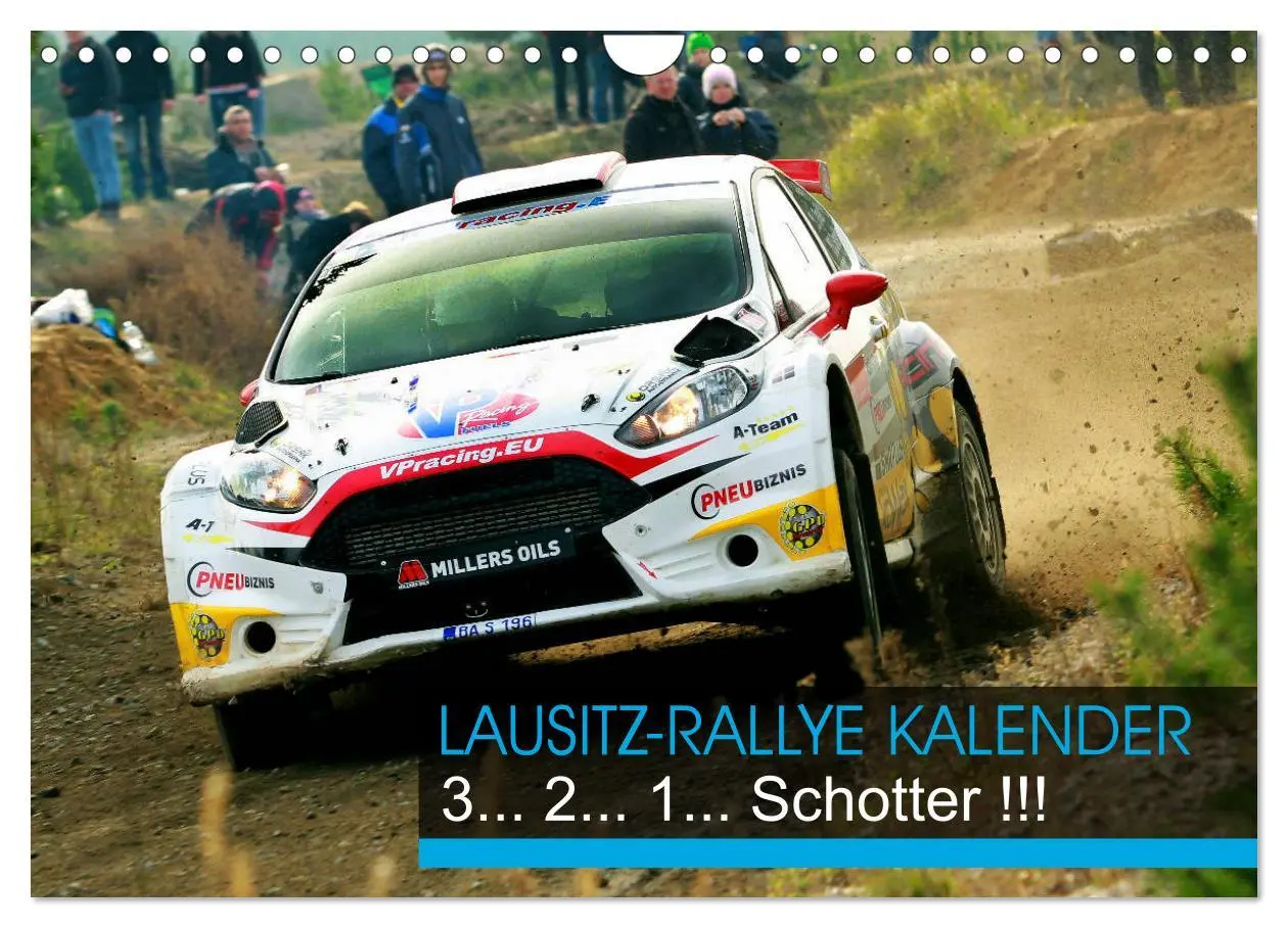 Cover: 9783457839621 | Lausitz-Rallye Kalender (Wandkalender 2026 DIN A4 quer), CALVENDO...