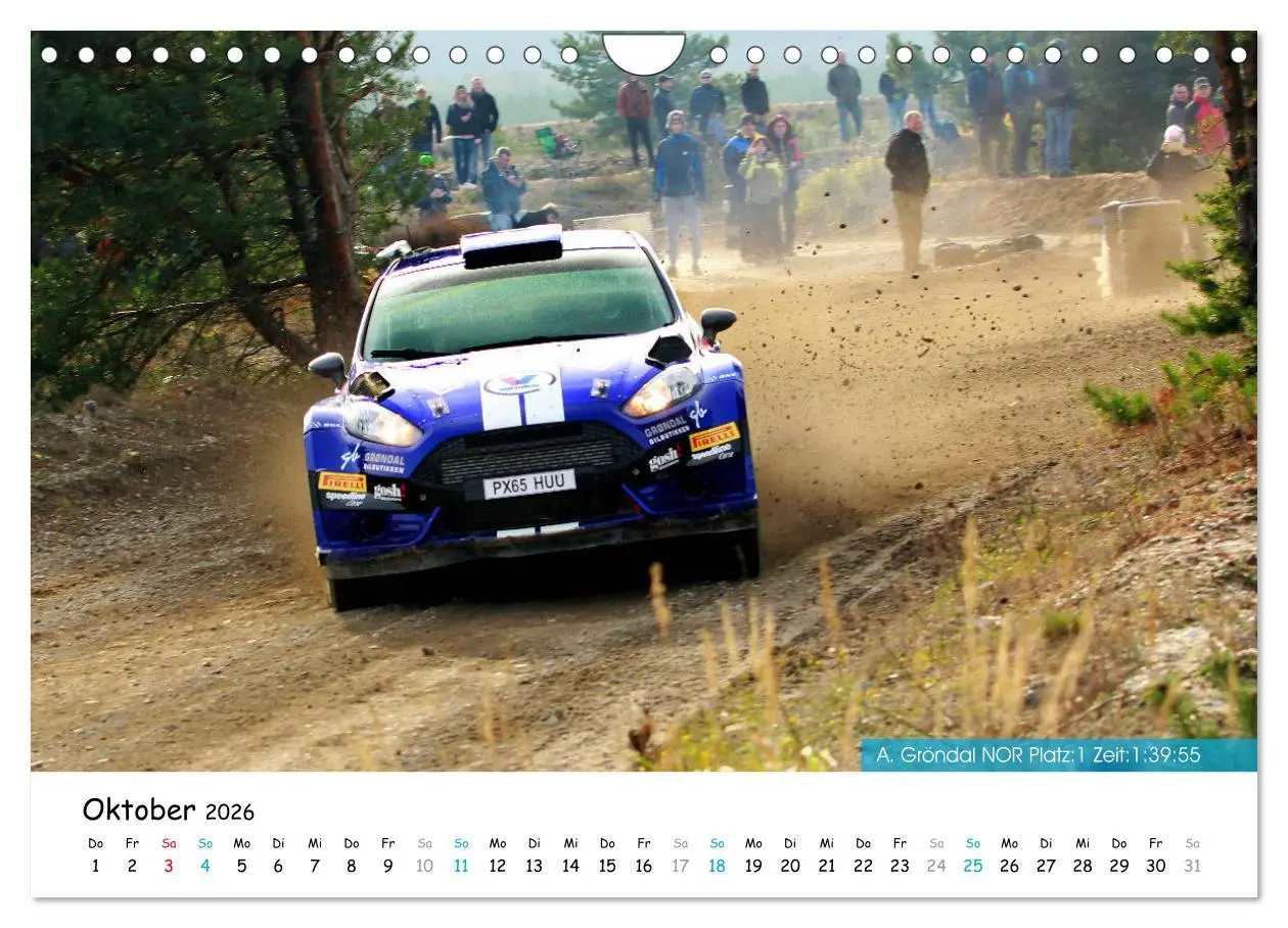 Bild: 9783457839621 | Lausitz-Rallye Kalender (Wandkalender 2026 DIN A4 quer), CALVENDO...