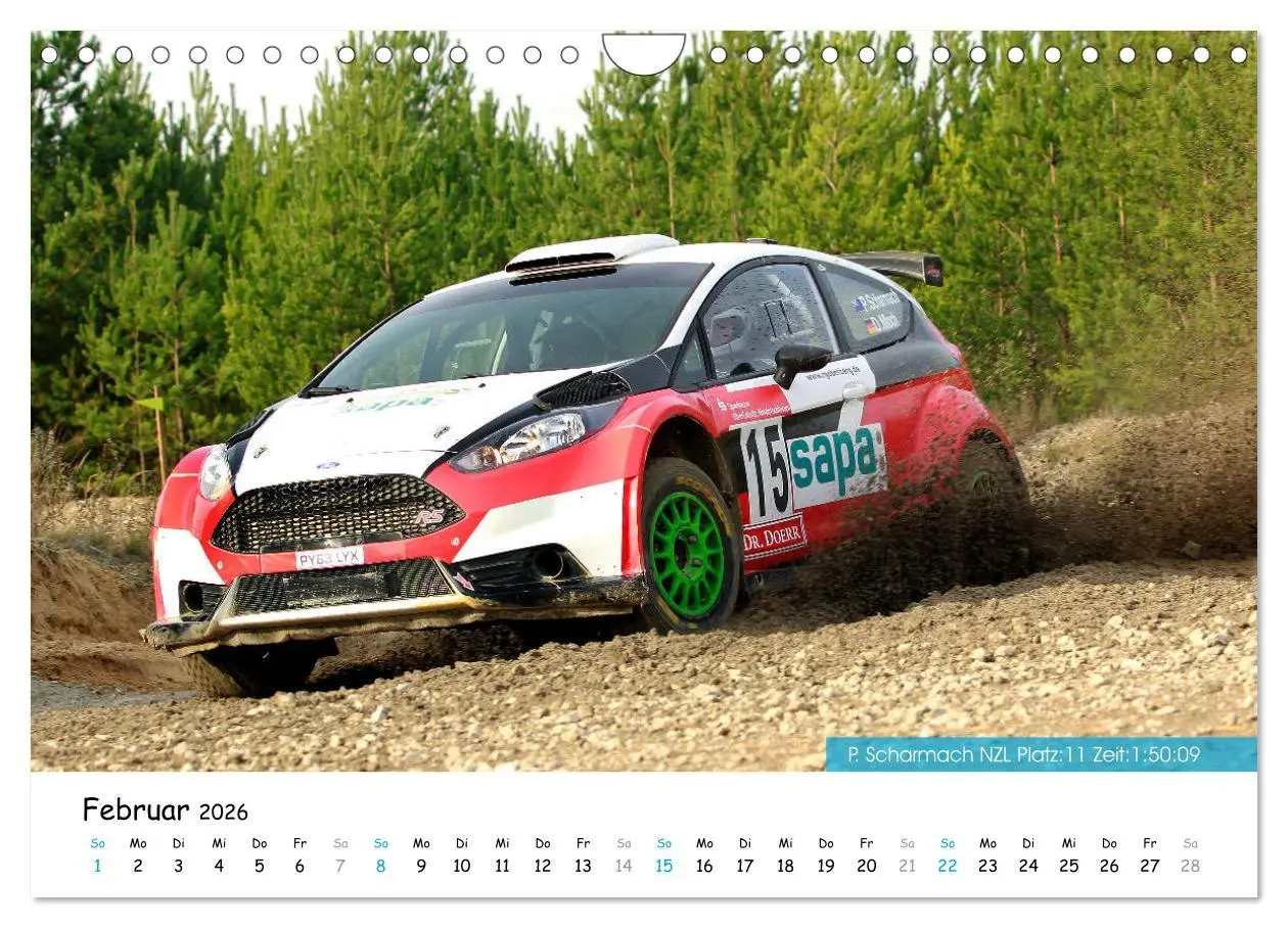 Bild: 9783457839621 | Lausitz-Rallye Kalender (Wandkalender 2026 DIN A4 quer), CALVENDO...