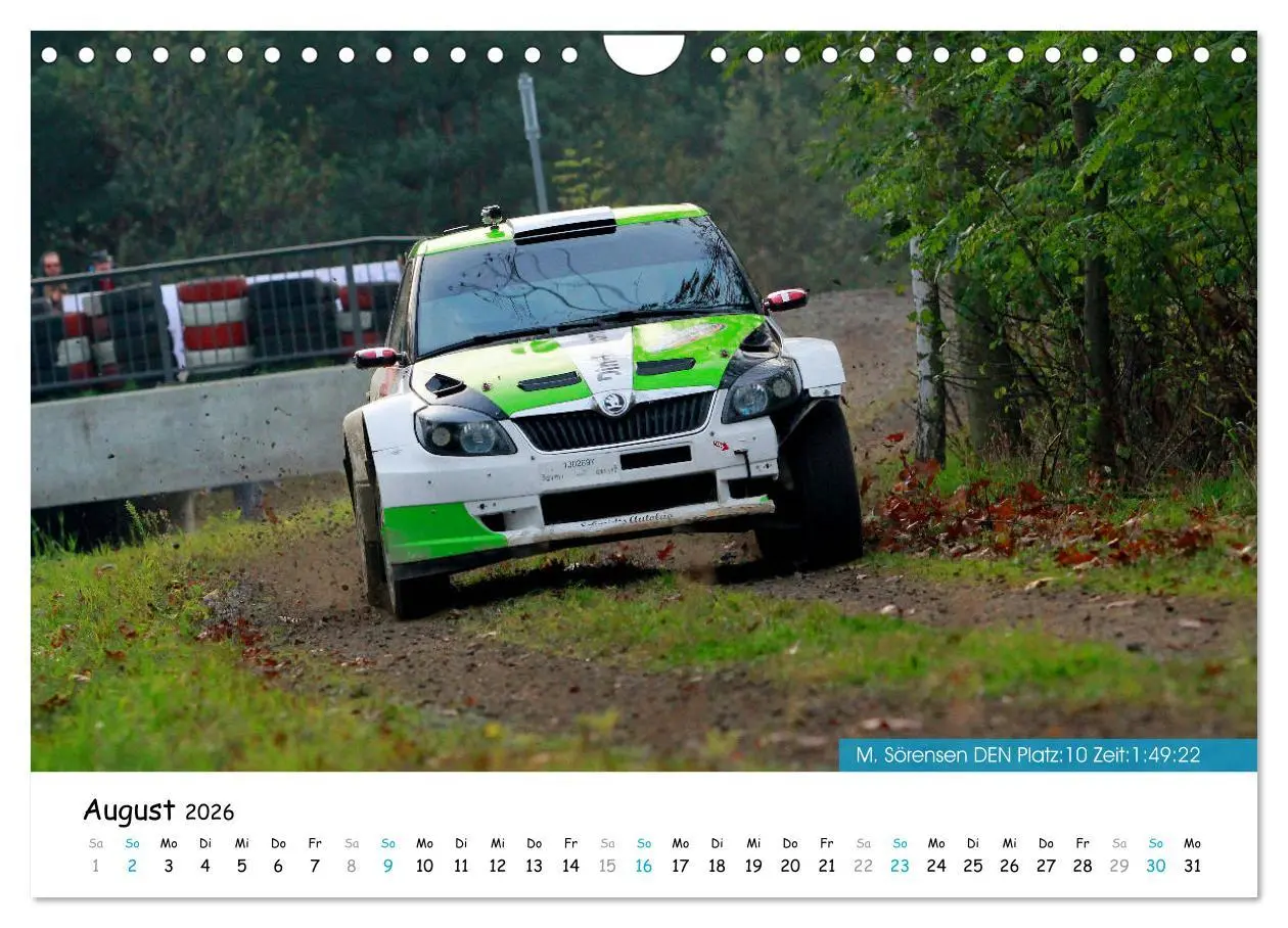 Bild: 9783457839621 | Lausitz-Rallye Kalender (Wandkalender 2026 DIN A4 quer), CALVENDO...
