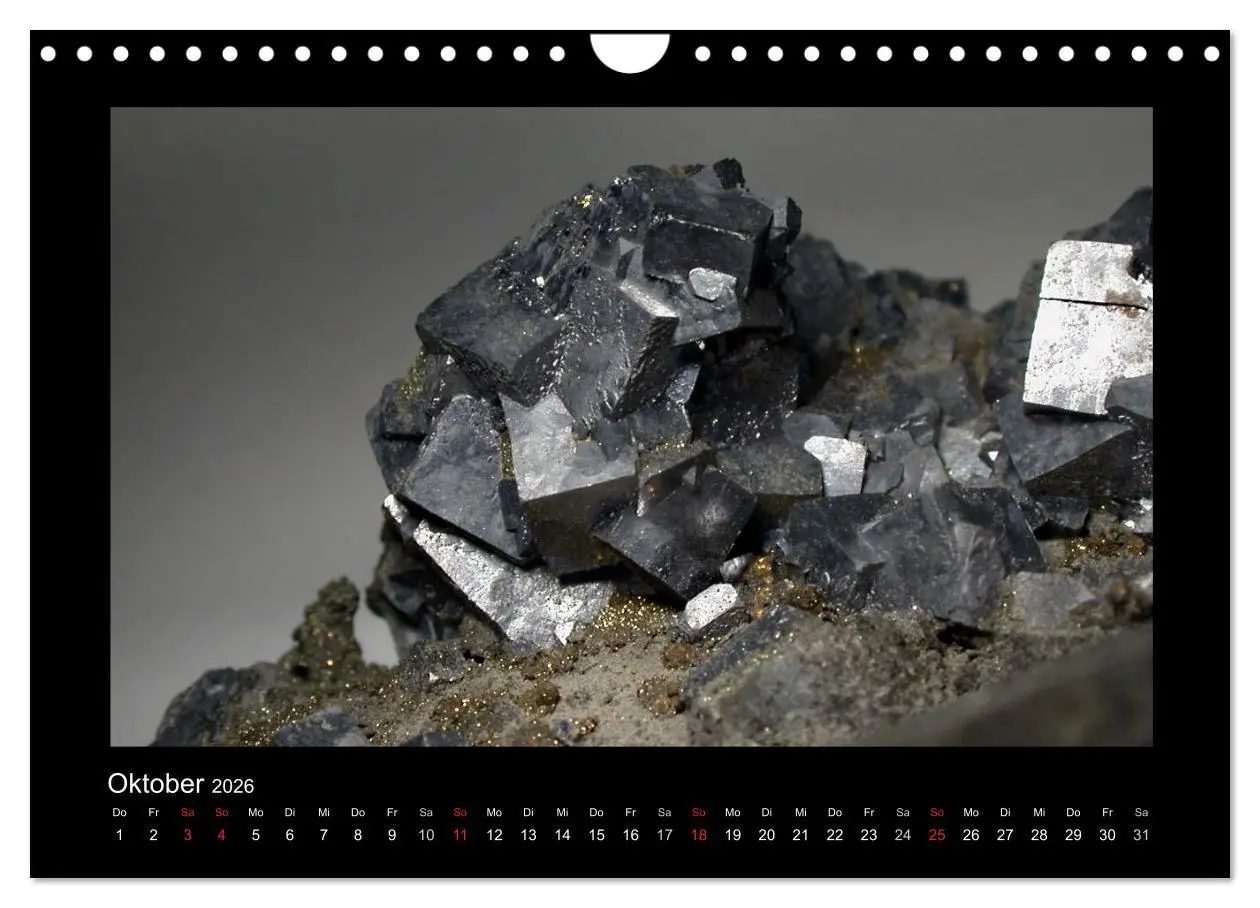 Bild: 9783516169621 | Mineralien aus dem Sauerland (Wandkalender 2026 DIN A4 quer),...