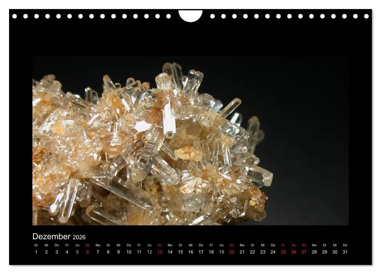 Bild: 9783516169621 | Mineralien aus dem Sauerland (Wandkalender 2026 DIN A4 quer),...