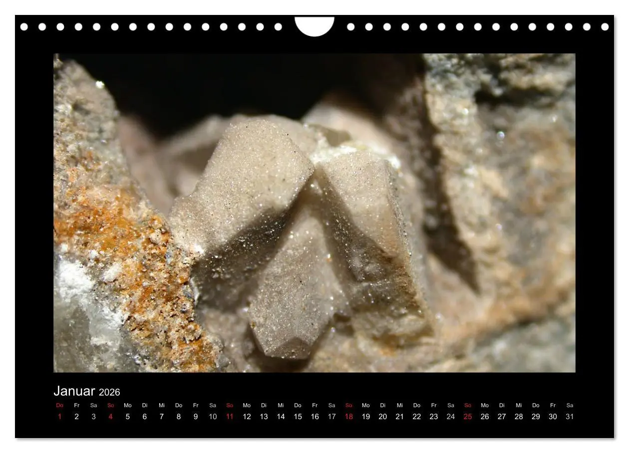 Bild: 9783516169621 | Mineralien aus dem Sauerland (Wandkalender 2026 DIN A4 quer),...