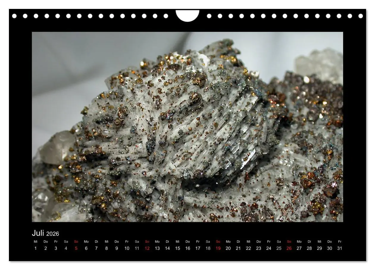 Bild: 9783516169621 | Mineralien aus dem Sauerland (Wandkalender 2026 DIN A4 quer),...