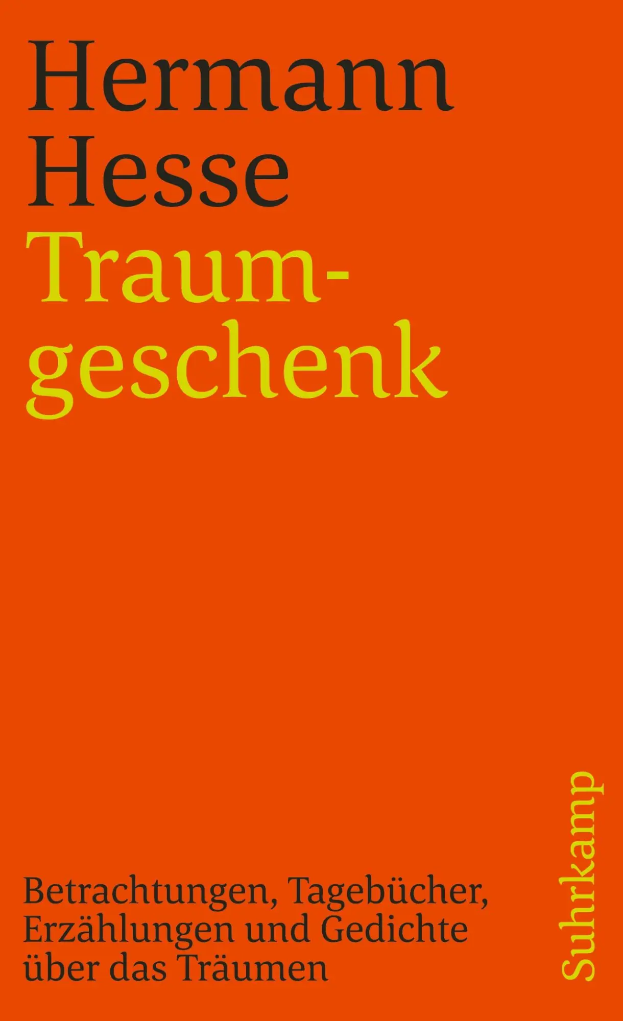 Cover: 9783518389621 | Traumgeschenk | Hermann Hesse | Taschenbuch | 365 S. | Deutsch | 1996