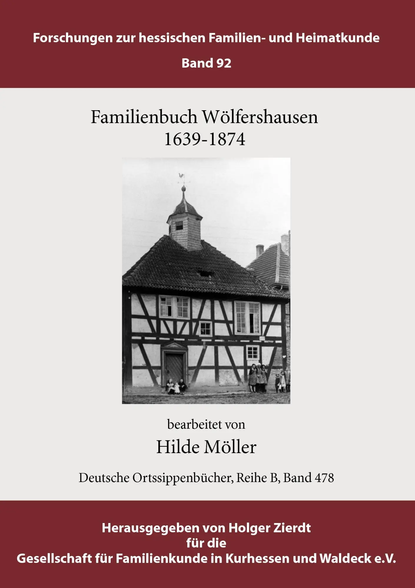 Cover: 9783842329621 | Familienbuch Wölfershausen | 1639-1874 | Hilde Möller | Taschenbuch