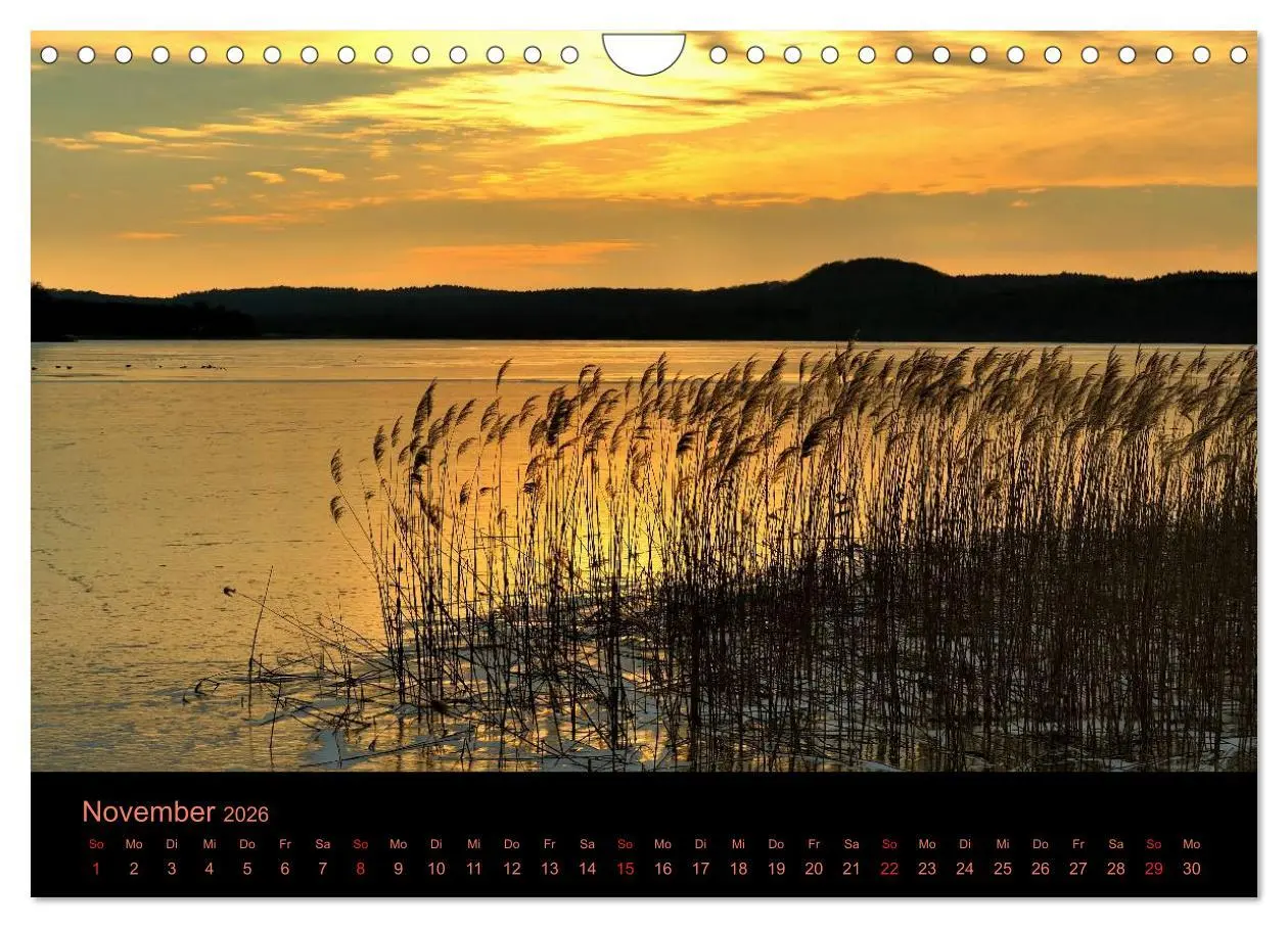 Bild: 9783516229721 | Sonnenuntergang (Wandkalender 2026 DIN A4 quer), CALVENDO...