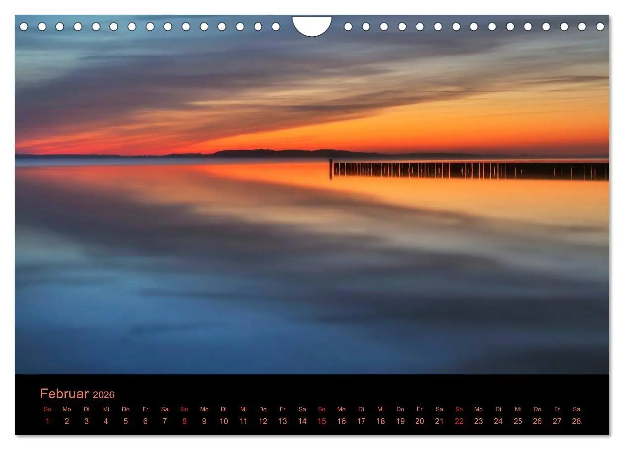 Bild: 9783516229721 | Sonnenuntergang (Wandkalender 2026 DIN A4 quer), CALVENDO...