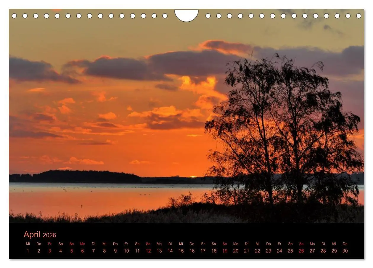 Bild: 9783516229721 | Sonnenuntergang (Wandkalender 2026 DIN A4 quer), CALVENDO...