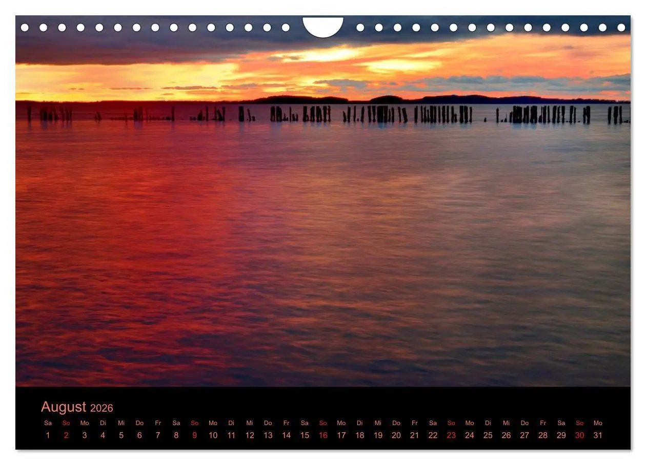 Bild: 9783516229721 | Sonnenuntergang (Wandkalender 2026 DIN A4 quer), CALVENDO...