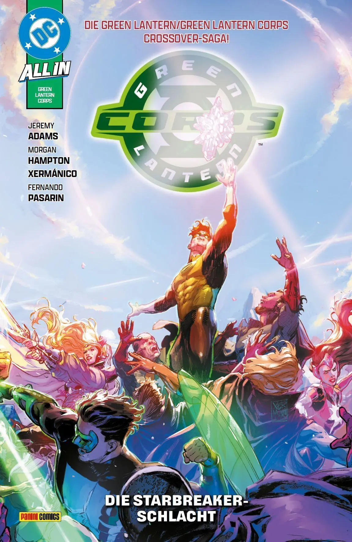 Cover: 9783741649721 | Green Lantern Corps Bd. 2: Die Starbreakerschlacht | Adams (u. a.)