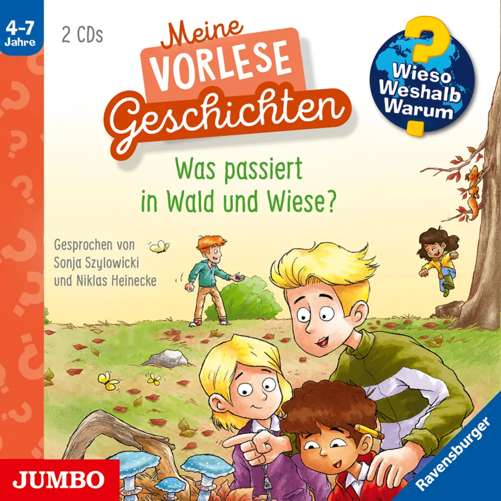 Cover: 4012144489821 | Wieso? Weshalb? Warum? Vorlesegeschichten:Wald und, 2 Audio-CD | CD
