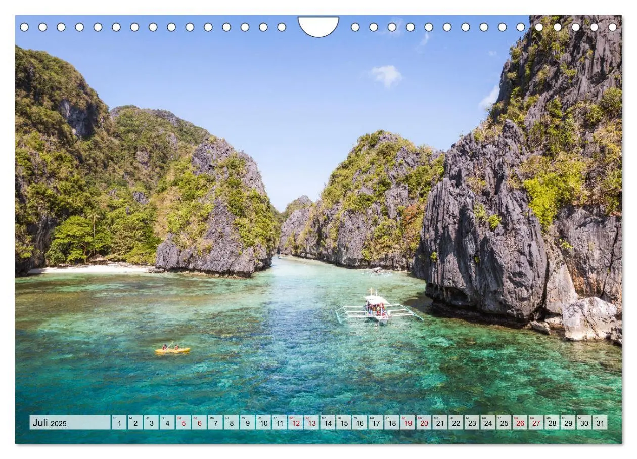 Bild: 9783383949821 | Philippinen - Land der Naturwunder (Wandkalender 2025 DIN A4 quer),...