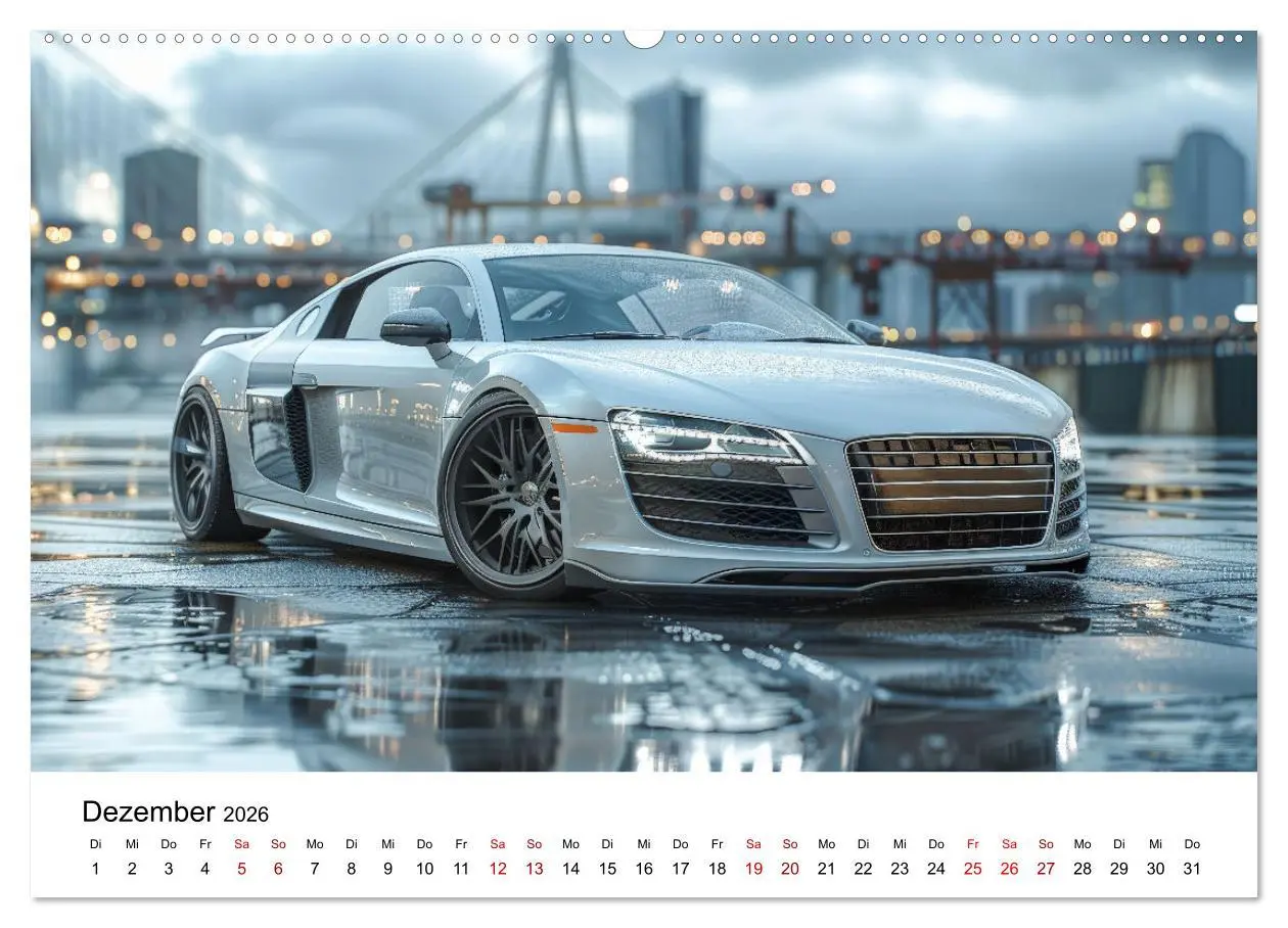 Bild: 9783457439821 | Schnelle Sportwagen (Wandkalender 2026 DIN A2 quer), CALVENDO...