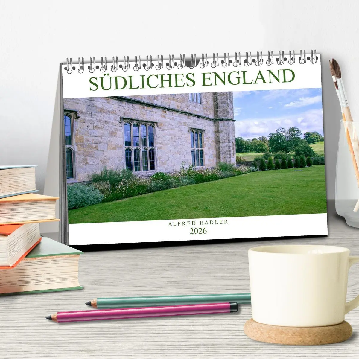 Bild: 9783457749821 | Südliches England (Tischkalender 2026 DIN A5 quer), CALVENDO...