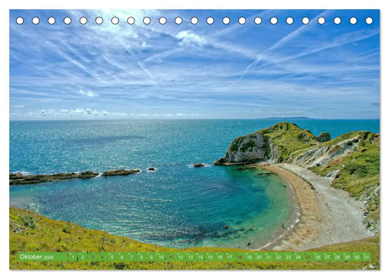 Bild: 9783457749821 | Südliches England (Tischkalender 2026 DIN A5 quer), CALVENDO...