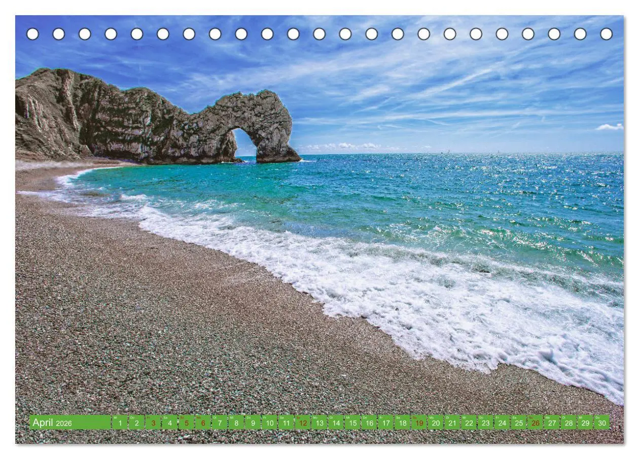 Bild: 9783457749821 | Südliches England (Tischkalender 2026 DIN A5 quer), CALVENDO...