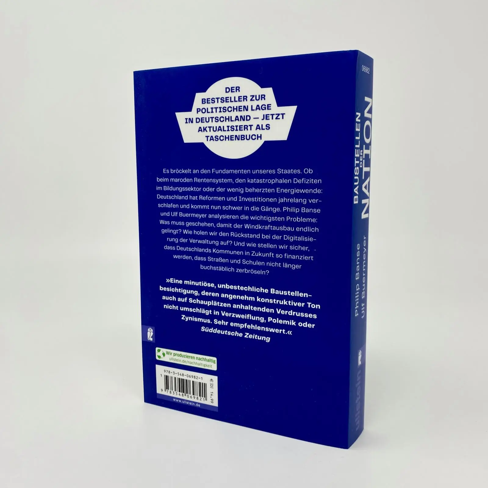 Bild: 9783548069821 | Baustellen der Nation | Philip Banse (u. a.) | Taschenbuch | 400 S.