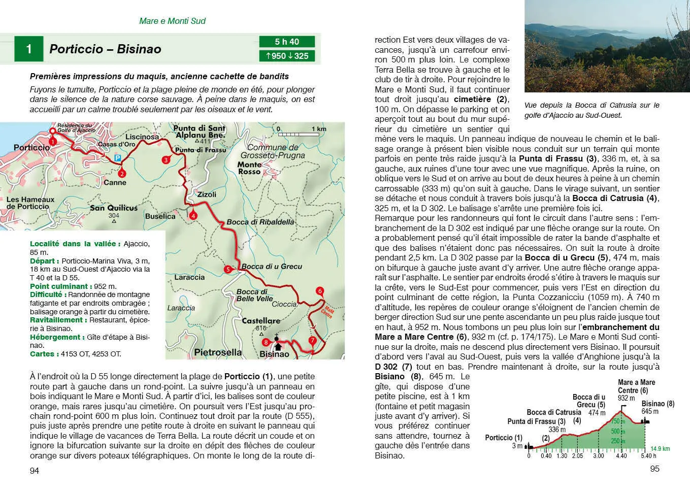 Bild: 9783763349821 | Corse - Mare e Monti - Mare a Mare (Rother Guide de randonnées) | Buch