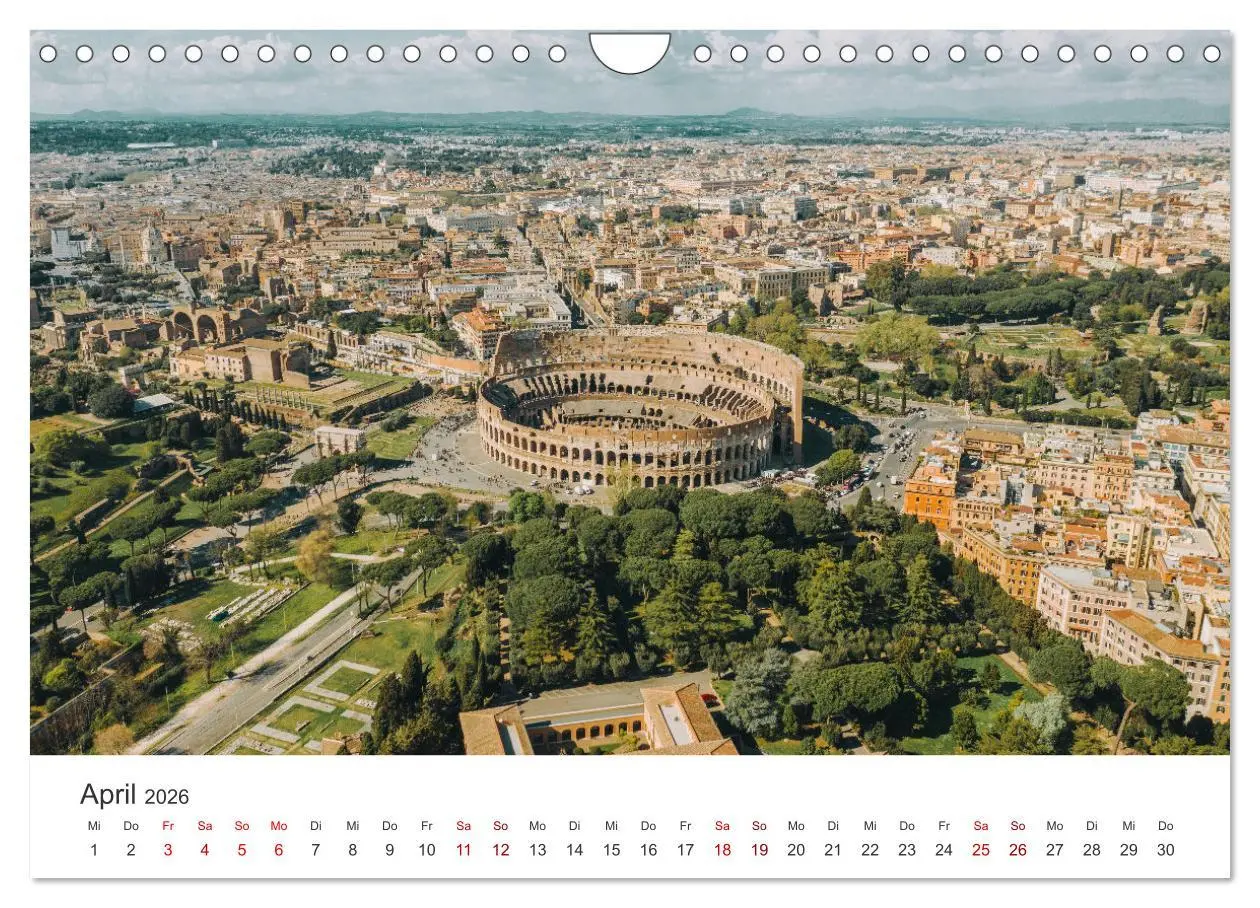 Bild: 9783457599921 | Rom - Die wunderschöne Hauptstadt Italiens. (Wandkalender 2026 DIN...