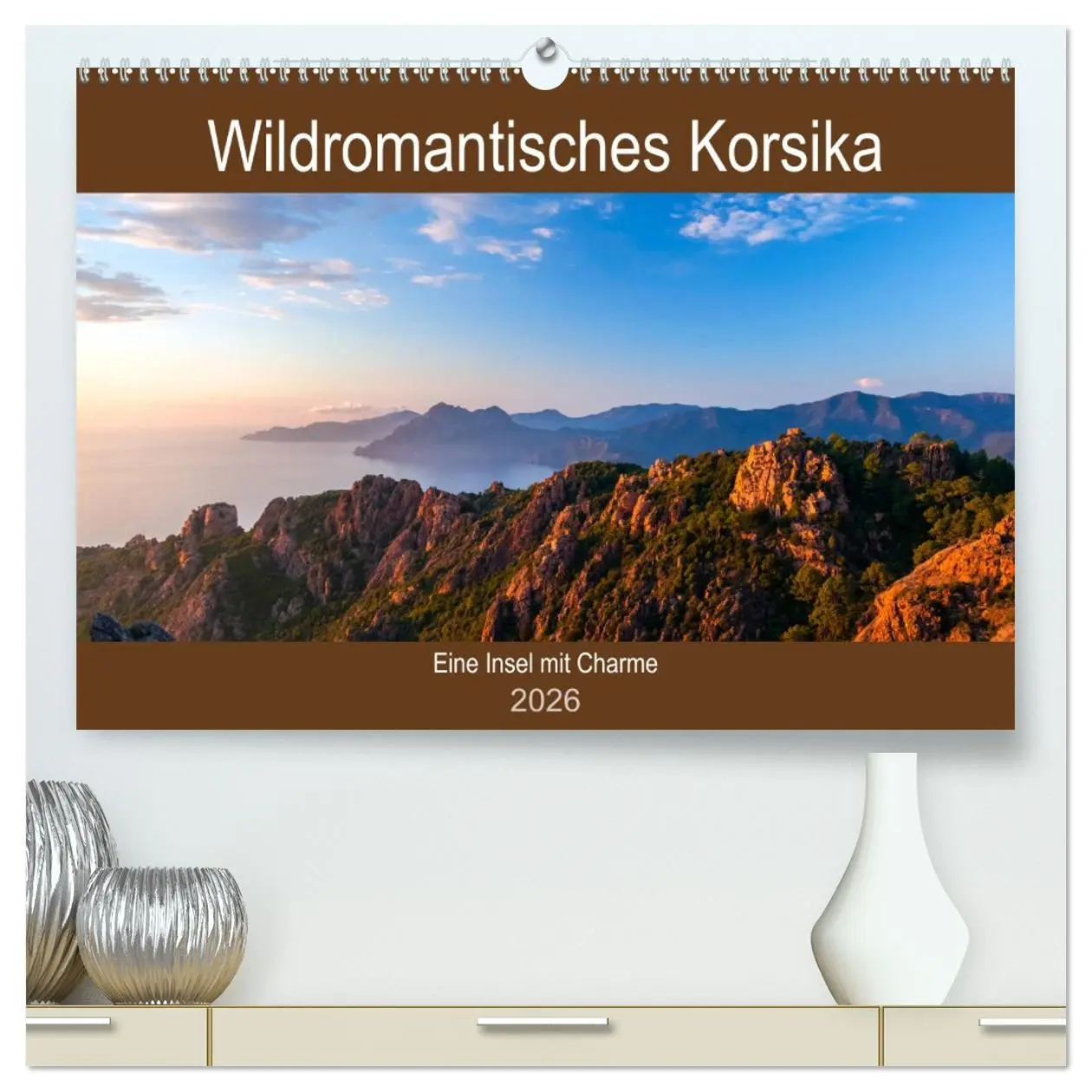 Cover: 9783457669921 | Wildromatisches Korsika (hochwertiger Premium Wandkalender 2026 DIN...