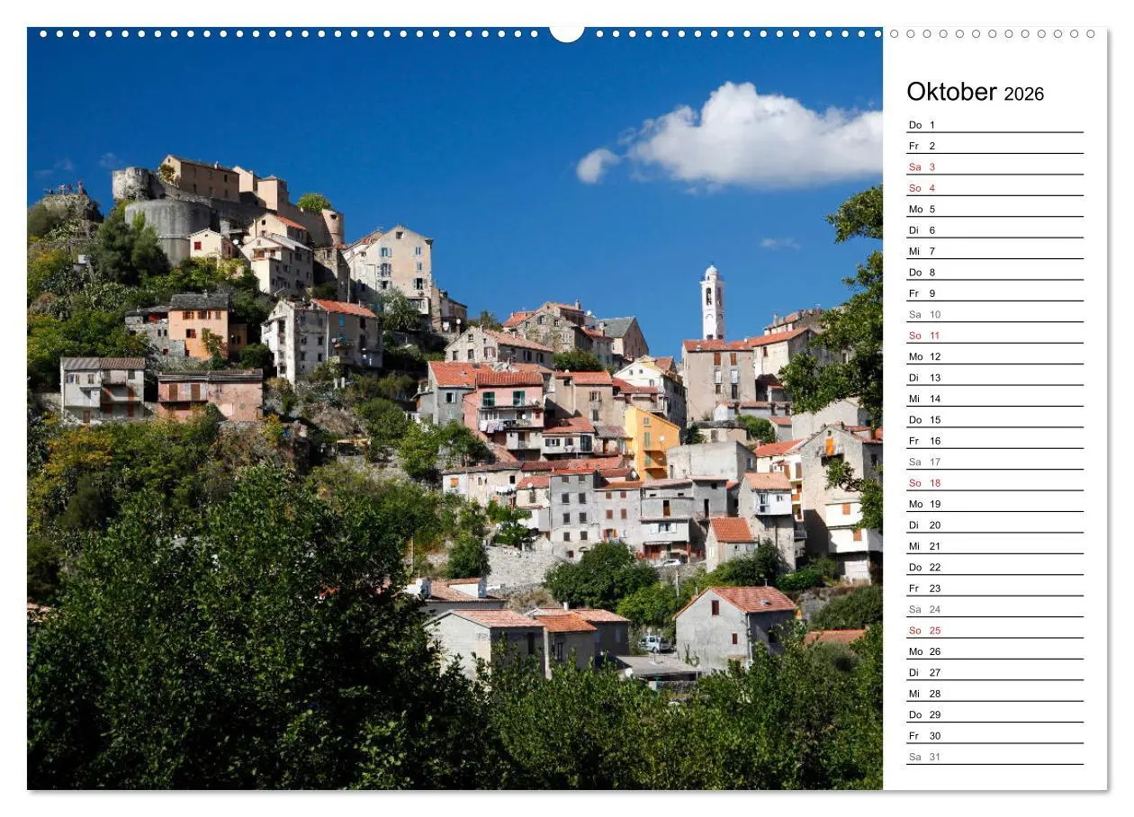 Bild: 9783457669921 | Wildromatisches Korsika (hochwertiger Premium Wandkalender 2026 DIN...