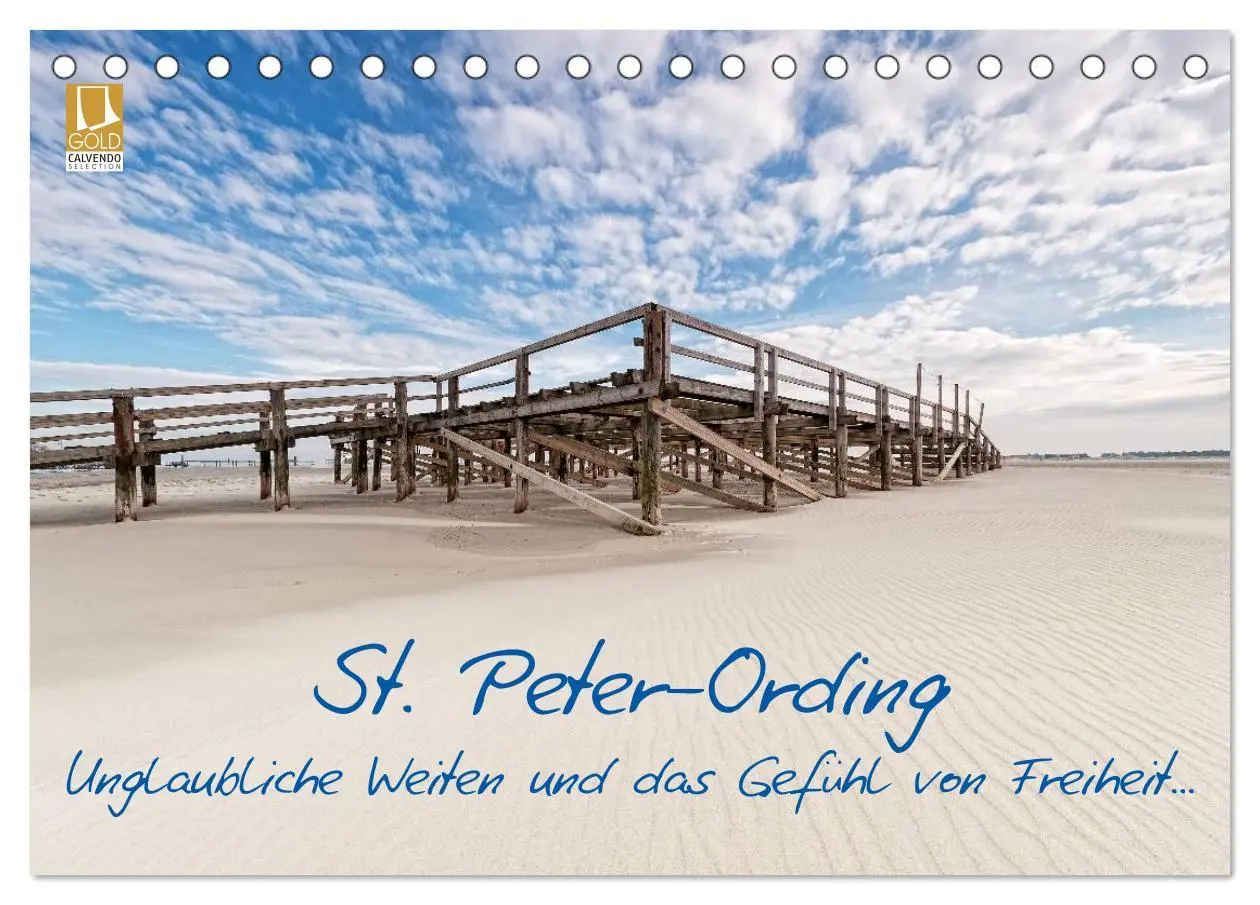 Cover: 9783516069921 | St. Peter-Ording (Tischkalender 2026 DIN A5 quer), CALVENDO...