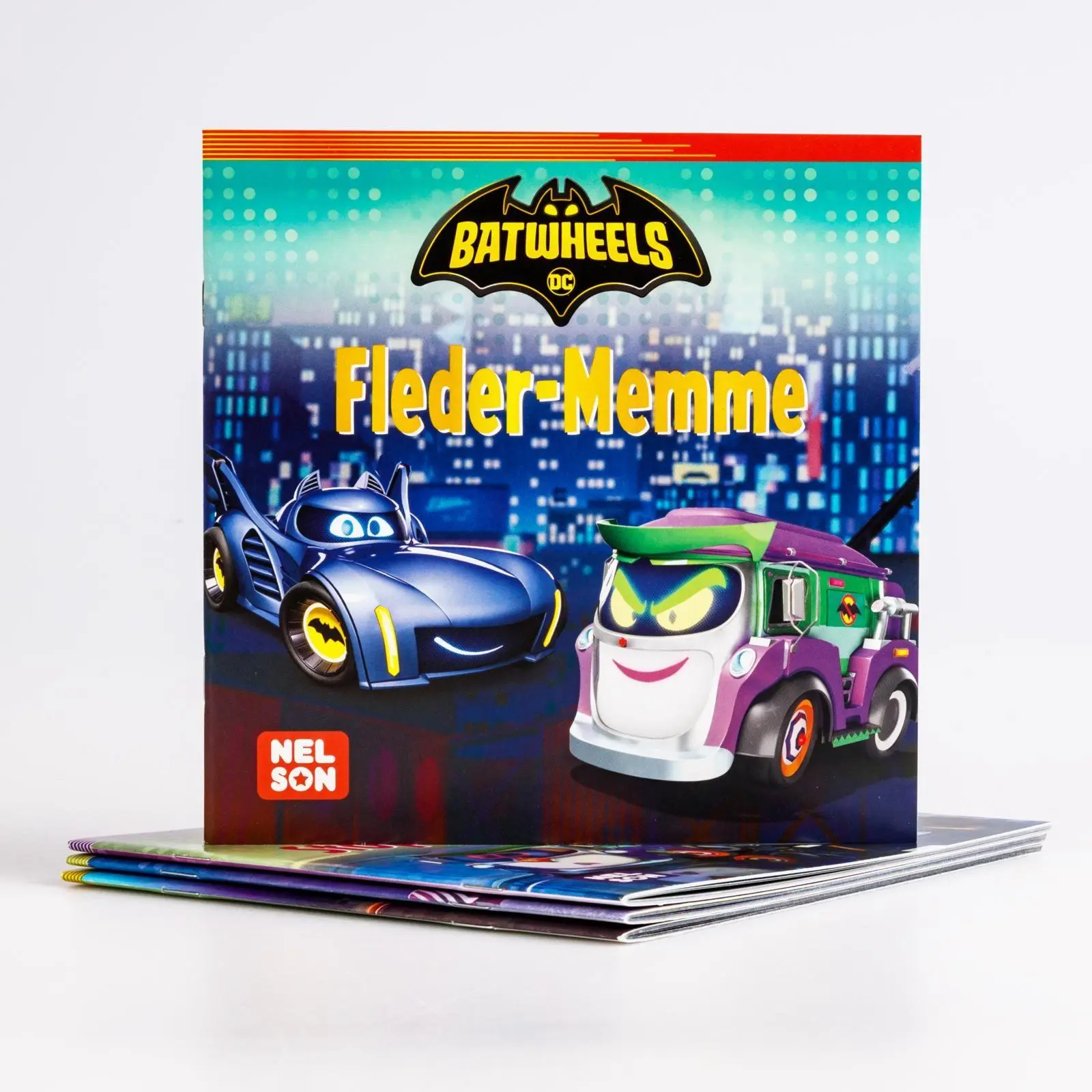 Bild: 9783845129921 | 4er-Set Maxi-Mini 59: DC Batwheels | Box | Nelson Maxi-Mini | 24 S.