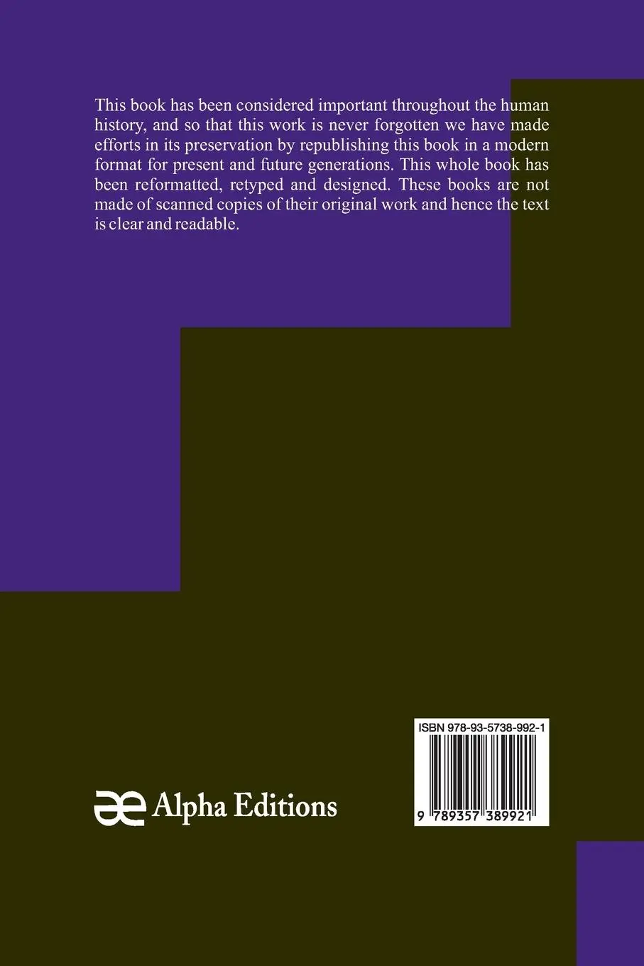 Rückseite: 9789357389921 | Memorabilia Mathematica; or, the Philomath's Quotation-Book | Moritz