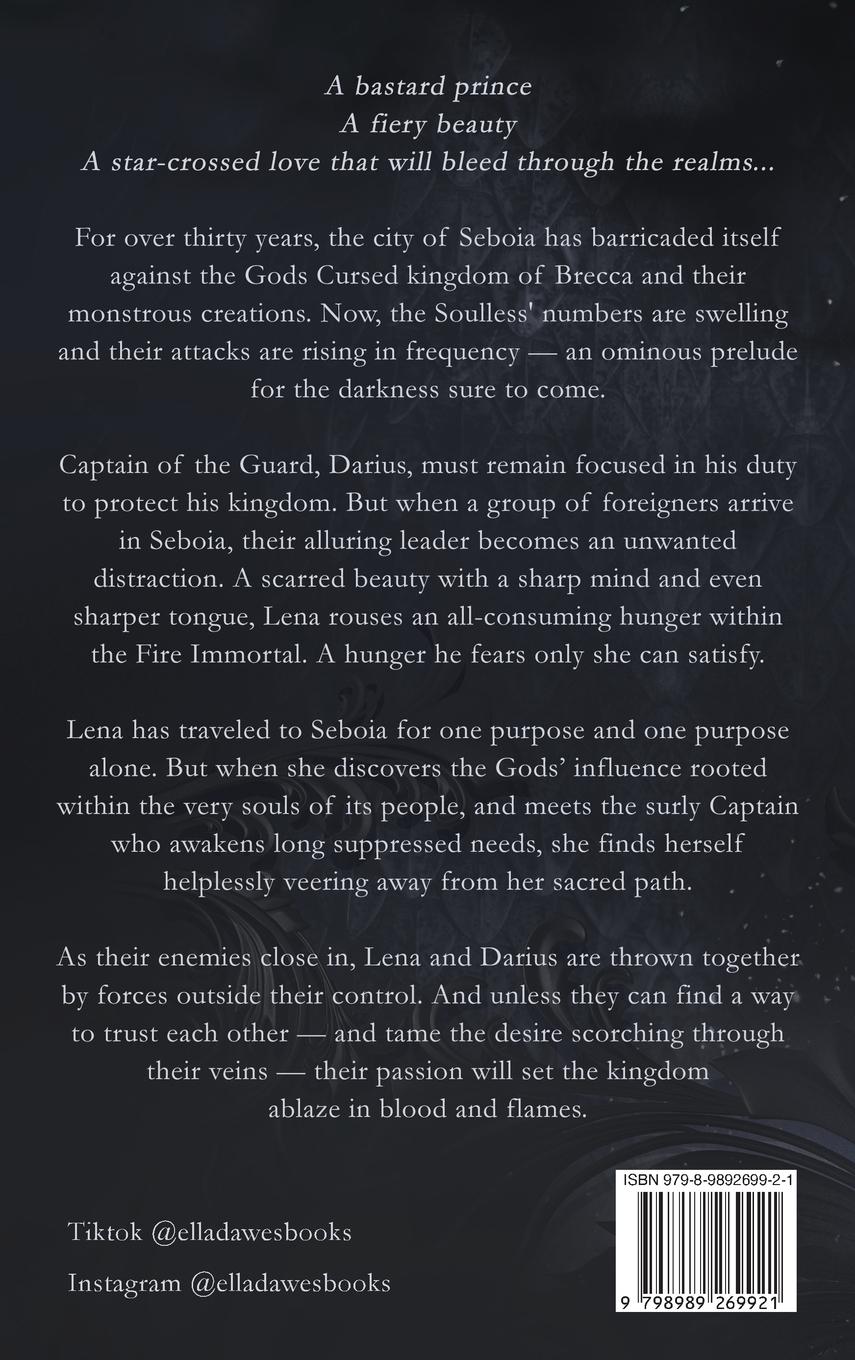 Rückseite: 9798989269921 | To Bleed A Kingdom | Ella Dawes | Buch | Englisch | 2024