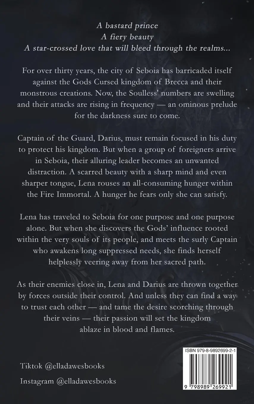Rückseite: 9798989269921 | To Bleed A Kingdom | Ella Dawes | Buch | Englisch | 2024