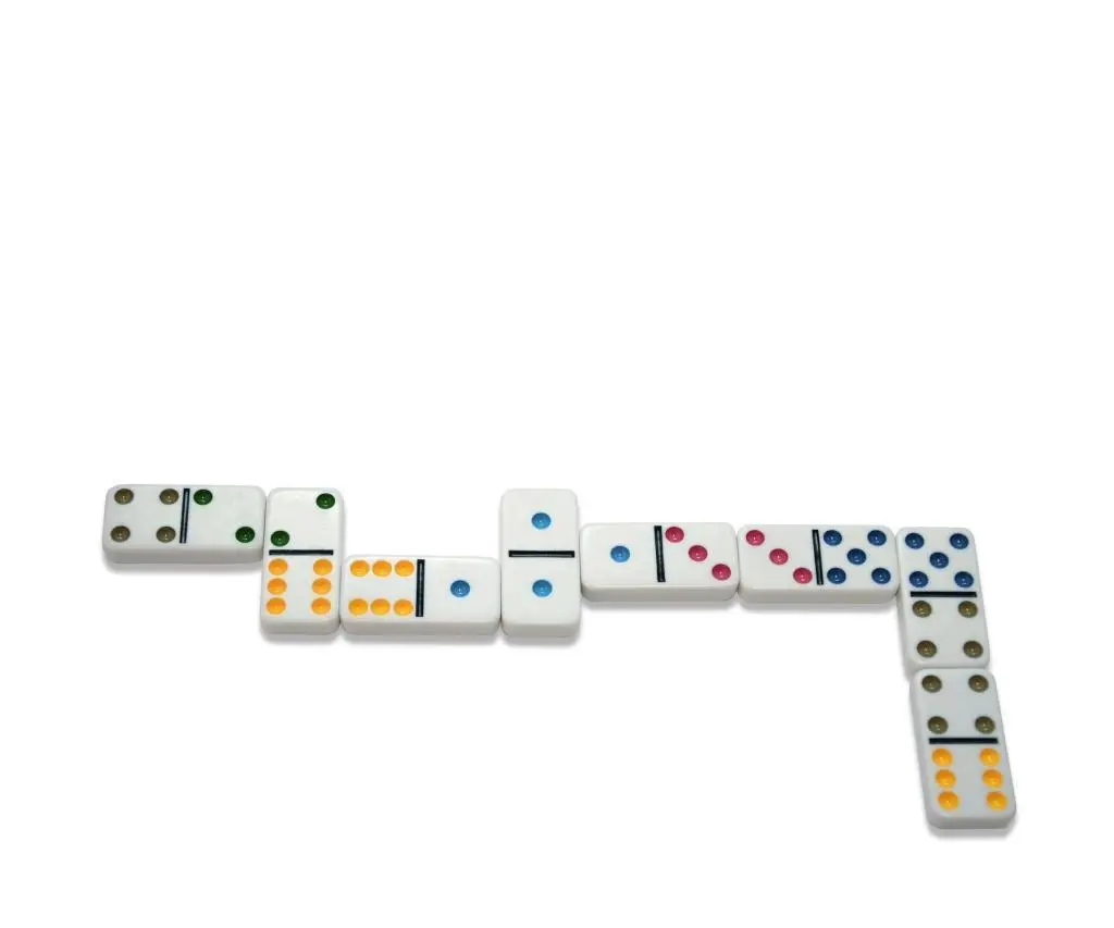 Bild: 4000826080022 | Deluxe Doppel 6 Domino | 2-4 Spieler | Spiel | 606108002 | Deutsch