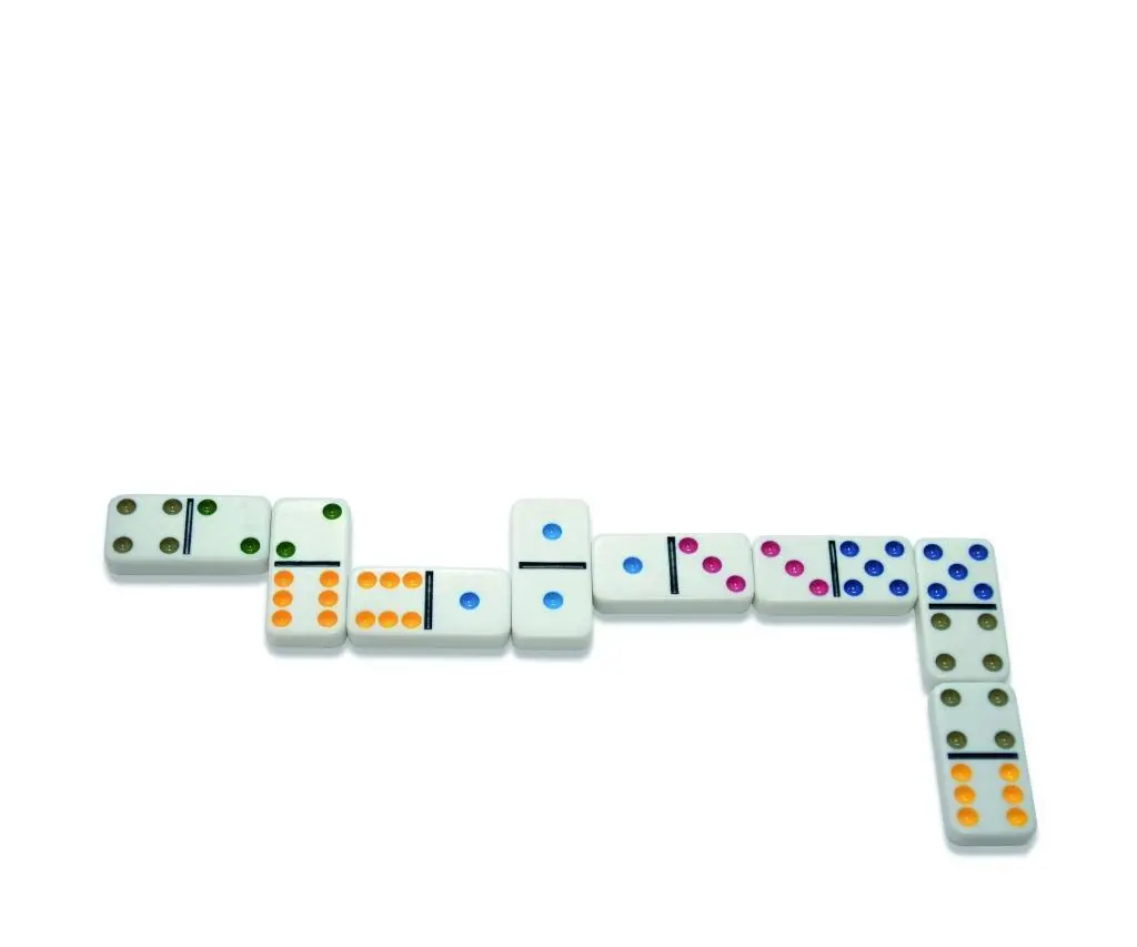 Bild: 4000826080022 | Deluxe Doppel 6 Domino | 2-4 Spieler | Spiel | 606108002 | Deutsch