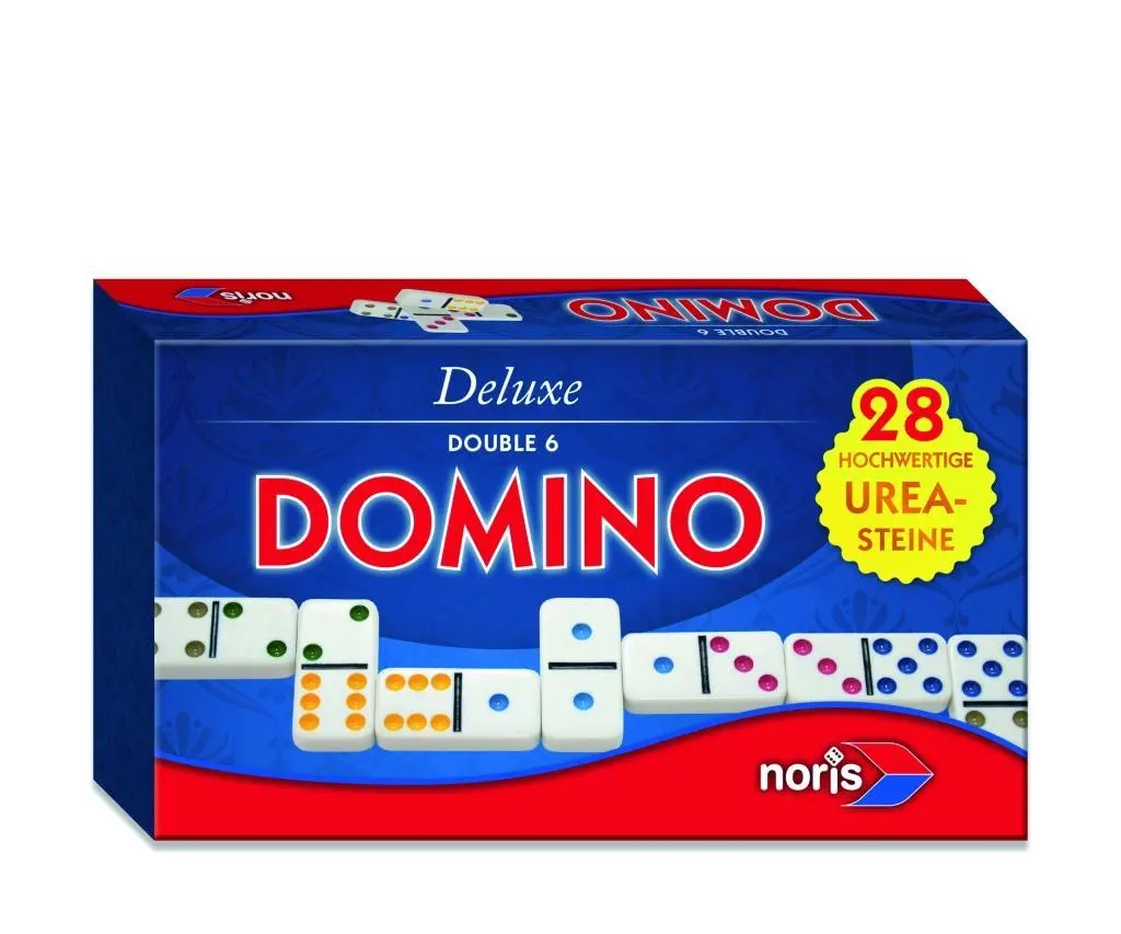 Bild: 4000826080022 | Deluxe Doppel 6 Domino | 2-4 Spieler | Spiel | 606108002 | Deutsch