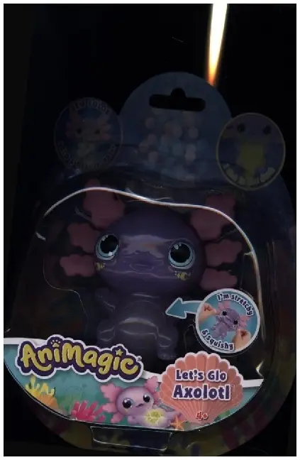 Cover: 8720077340022 | Animagic - Let's Glo Axolotl Pastel Glow in the Dark | Blister Pack