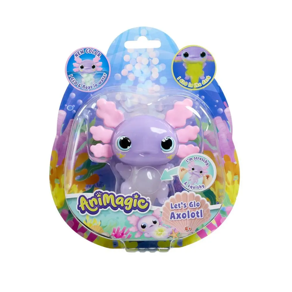 Bild: 8720077340022 | Animagic - Let's Glo Axolotl Pastel Glow in the Dark | Blister Pack
