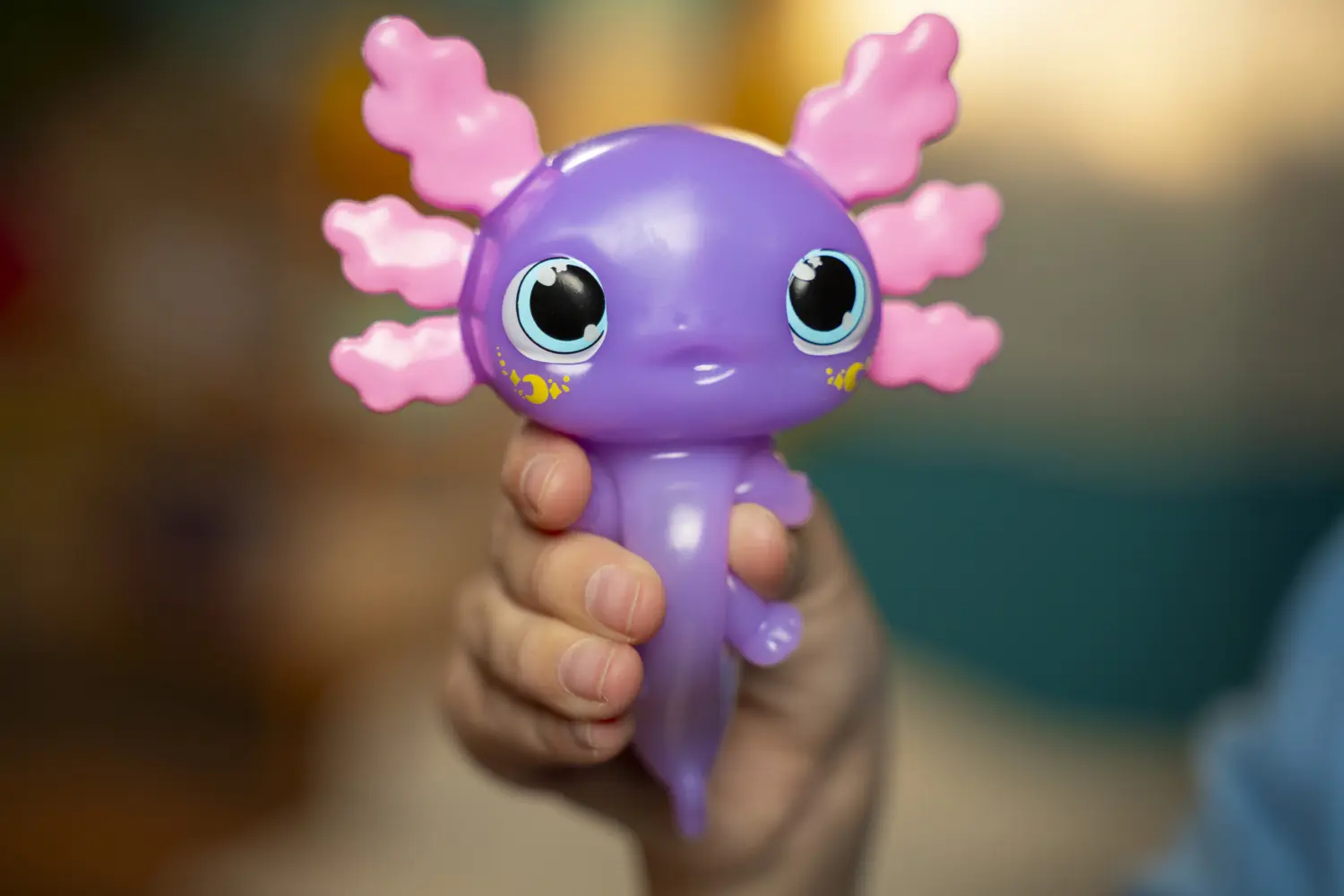 Bild: 8720077340022 | Animagic - Let's Glo Axolotl Pastel Glow in the Dark | Blister Pack