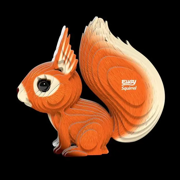 Bild: 9421036940022 | EUGY - 3D Bastelset Eichhörnchen | Kit (Bastelset) | 2025 | EUGY