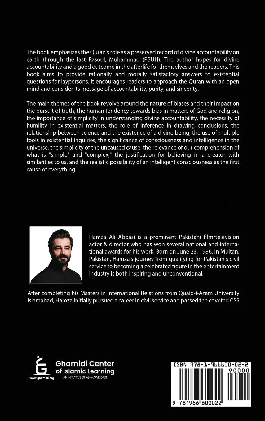 Rückseite: 9781966600022 | My Discovery of God, Islam &amp; Judgment Day | Hamza Ali Abbasi | Buch