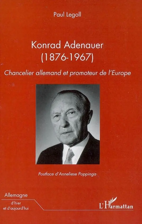 Cover: 9782296030022 | Konrad Adenauer (1876-1967) | Paul Legol | Taschenbuch | 300 S. | 2020