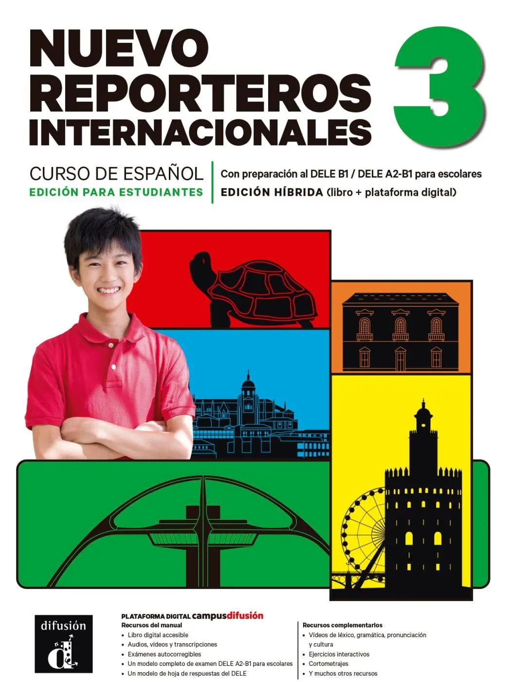 Cover: 9783129300022 | Nuevo Reporteros Internacionales 3 - Curso de Español | Taschenbuch