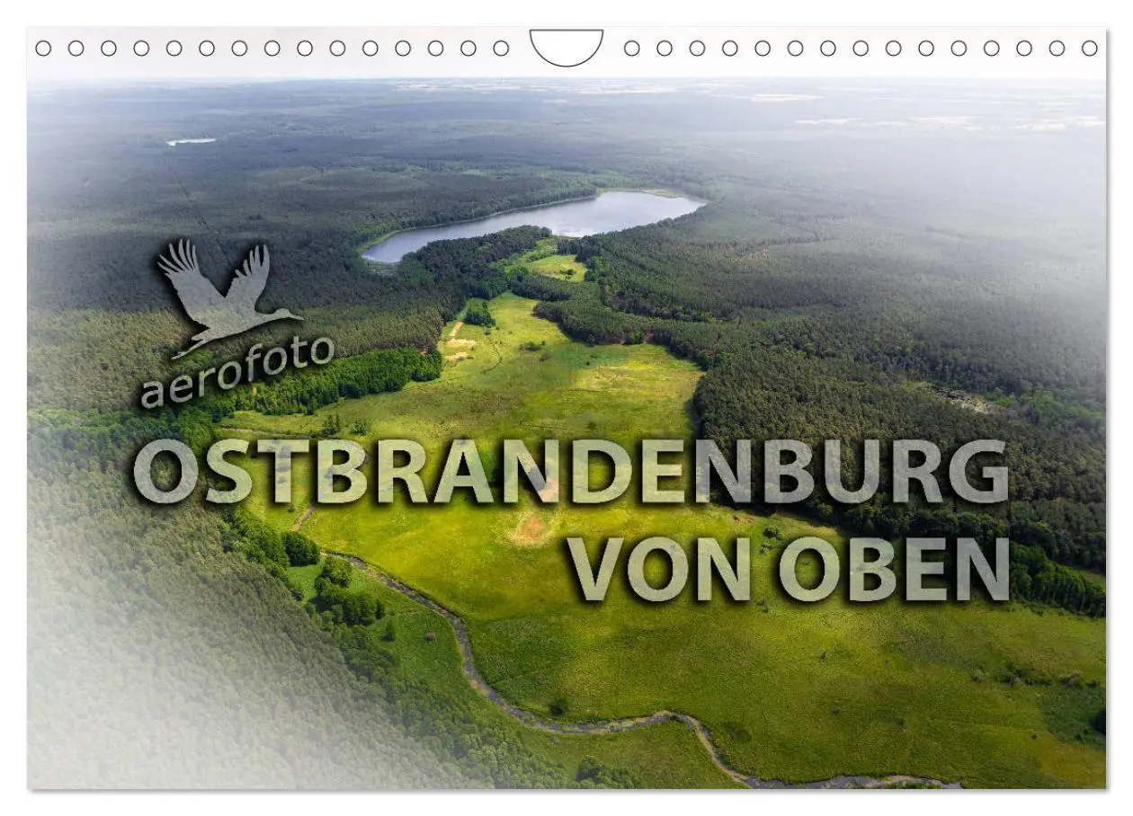 Cover: 9783435140022 | Ostbrandenburg von oben (Wandkalender 2025 DIN A4 quer), CALVENDO...