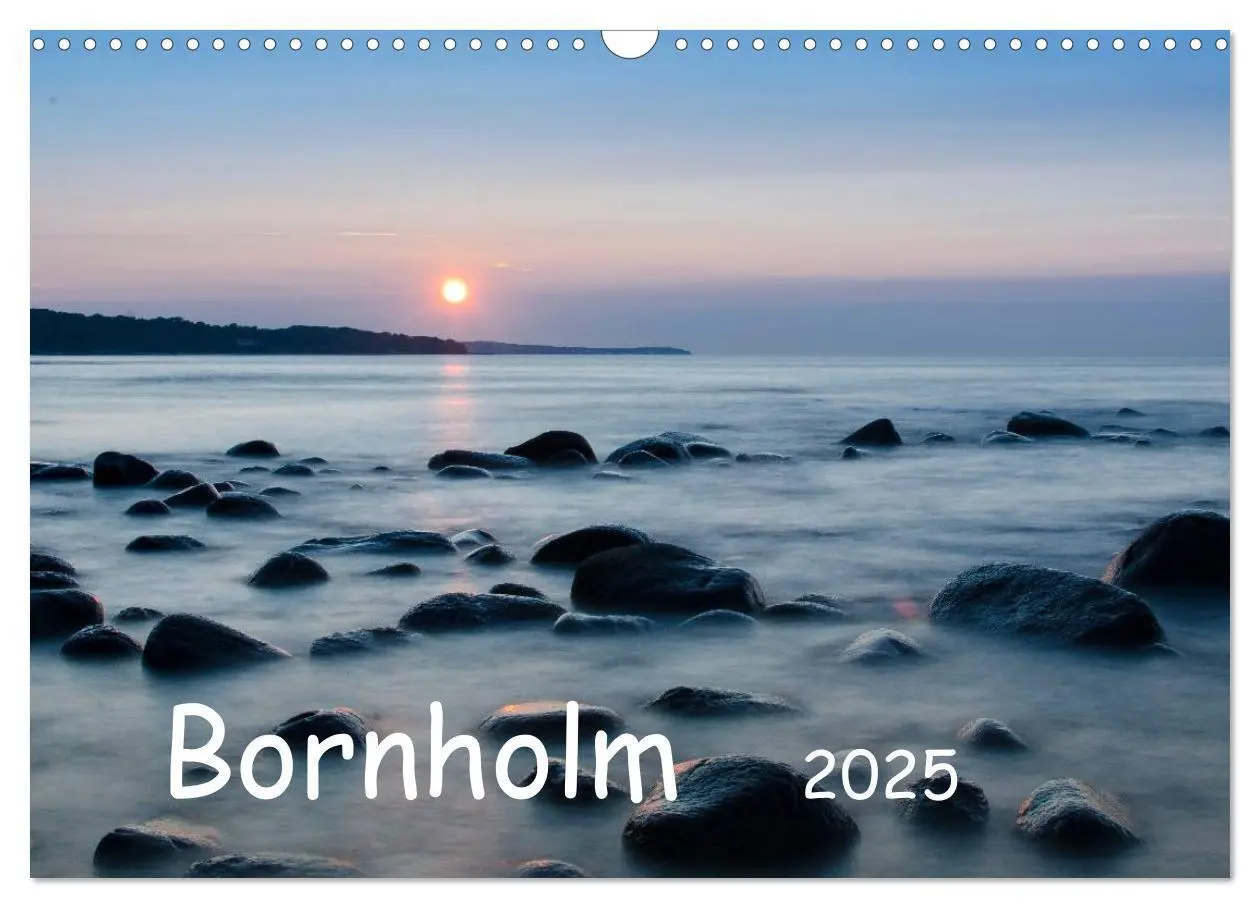 Cover: 9783435760022 | Bornholm (Wandkalender 2025 DIN A3 quer), CALVENDO Monatskalender